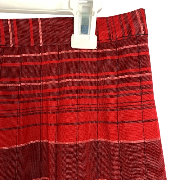 Pendleton Heritage Limited Edition Wool Plaid Reversible Turnabout Skirt Size 10 - Picture 11 of 16